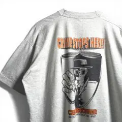 90s USA製 CRIMESTOPPER 企業T XL H04