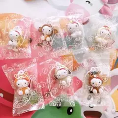 ②ハローキティ　干支　ストラップ　根付　9個セット ②ハローキティ 干支 ストラップ 根付 9個セット