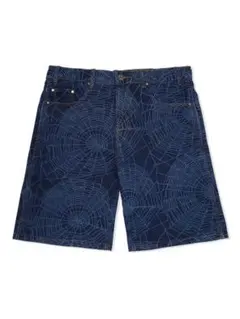 butter goods 蜘蛛の巣　jorts デニムショーツ butter goods 蜘蛛の巣 jorts デニムショーツ Spider Denim Shorts