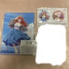 五等分の花嫁 きゃらっとくじ アクリルスタンド 缶バッジ　アートパネル　五月のサムネイル