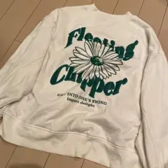 repipi armario バクプリ花柄トレーナー M150