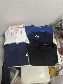 特価‼︎【まとめ売り】練習着　Tシャツ　長袖インナー　5点セット　バレーボール