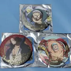 シャンクス コレクション缶バッジ RIVALS ONEPIECE 麦わらストア