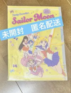 【未開封/匿名】セーラームーン クリアファイル A4