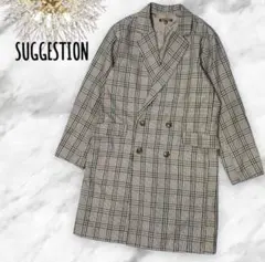 【SUGGESTION】サジェッション♡レーヨン チェスター チェック ダブルのサムネイル