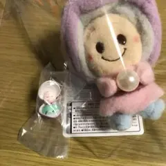 ミルキーボアぬいぐるみ＆ガチャマスコット