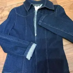 処分します‼️INDIVI デニムジャケット（着画あり）