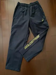 アシックスゴールドステージメンズナイロンパンツM