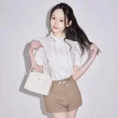 Treat Ürself whip cream frill blouse ピンク - メルカリ