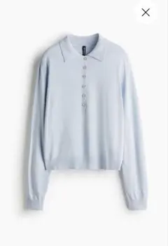 長袖ポロシャツ