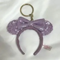 Disney ディズニー カチューシャ キーホルダー ミニー ピンク