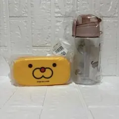미스도 PON DE LION 도시락 상자 마늘 고양이 병 점심 세트