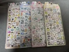 オバケーヌ　ぷくぷくシール　3Dシール　4枚セット