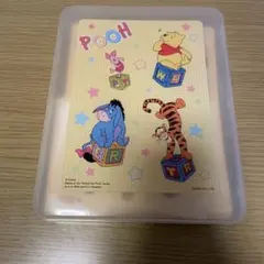 平成レトロ　プーさん　レターセット　ケース付き