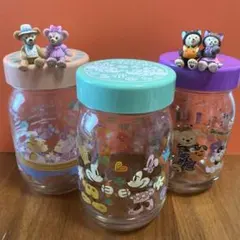 ダッフィー＆フレンズ ガラス瓶 キャニスター 2個セット - メルカリ