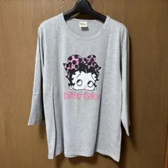 新品未使用ベティＴシャツ七分袖Ｌグレーのサムネイル
