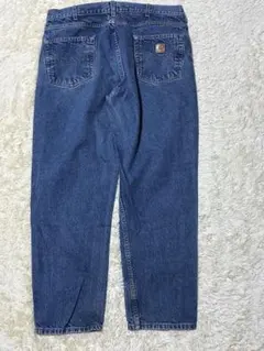 90s Carhartt バギーデニム　usa生地　38✖️30