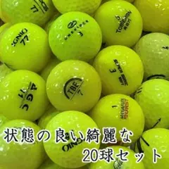 214 ロストボール タイトリスト PRO V1x 年代混合 イエロー20球 B