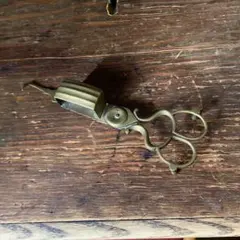 1835年 英国製 オールドシェフィールド キャンドルスナッファー シルバー 1835年 英国製 オールドシェフィールド キャンドルスナッファー