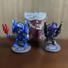 エヴァ　EVA-00 -01 -02 キーホルダー3点セット