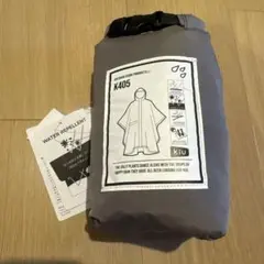 KiU K405 ライトグレー ポンチョのサムネイル