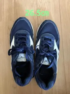 Mizuno ネイビー スニーカー