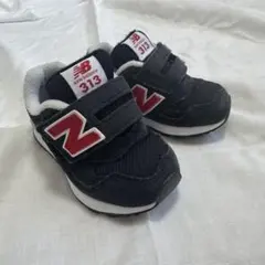 ニューバランス⭐︎ベビーnew balance 313 黒赤 スニーカー１２センチ