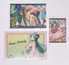 ワンピース 光月日和 小紫 バースデーブロマイド ウエハースカード SR