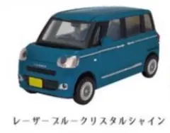 ダイハツムーヴキャンバス ミニカー レイクブルー - メルカリ
