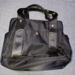 a.v.v 10ポケット トートバッグ 黒