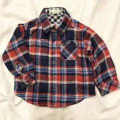 SHIPS チェックシャツ ネルシャツ