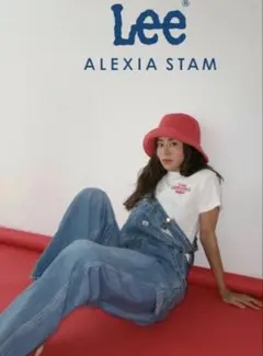 ALEXIASTAM×Lee デニムオーバーオール