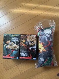 ヒロアカ　キャラクター　フィギュア2つ爆轟グッズ