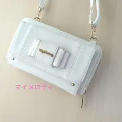 ROJITA ノベルティ ハートビジューリボンマルチミニショルダー 