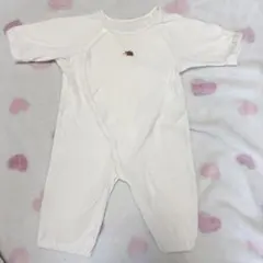 ハリネズミ刺繍 ツーウェイ・ドレスオール 50-60cm