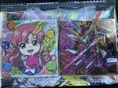 ガンダム　シールウエハース４　「ジャスティスガンダム」　MG4-12[UR]