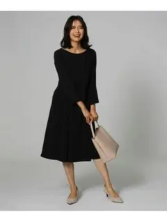 UNTITLED 【洗える】サイドタックワンピース　日本製