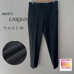 ヒートテックスマートスリムフィットパンツ　(グレンチェック)ウエスト79