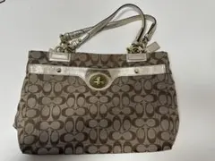 Coach ブラウン ハンドバッグ