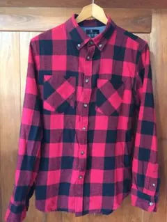 チェックシャツ フランネルシャツ Mサイズ