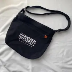 【良品】ユニバーサルオーバーオール キャンバスミニショルダーバッグ ブラックのサムネイル