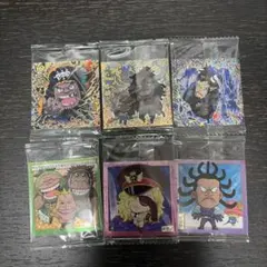 ワンピース ウエハースシール 6枚セット