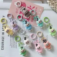 ラブブ ミニキーホルダー キャラクターグッズ