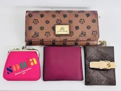 【LOUIS GARCIA】レディース財布 小銭入れカードケース 4点まとめ売りのサムネイル