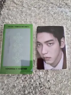 TxT 7th year weverse 特典　トレカ5枚&フォトカードケース