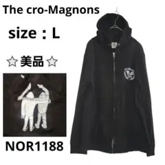 The cro-Magnons フルジップパーカー ブラック L 高級 レア