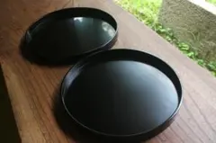 無印良品 陶器 大皿 24cm 黒 2枚 - メルカリ