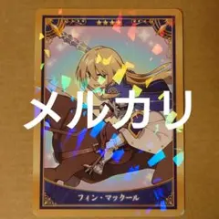 Fate FGO ミニ最終再臨 コレクションカード フィン・マックール