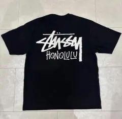 【新品未使用】Stüssy Honolulu ホノルル限定TシャツMブラックのサムネイル