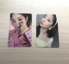 twice ダヒョン トレカ [2枚]